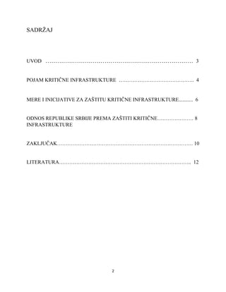 Zaštita kritične infastrukture