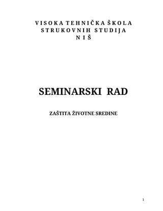 Zaštita životne sredine