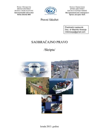 Saobraćajno pravo-skripta