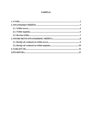 Upravljanje finansijama