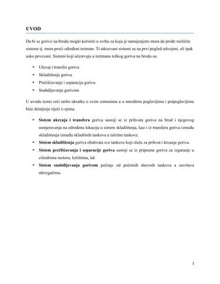 Tretman teškog goriva na brodu