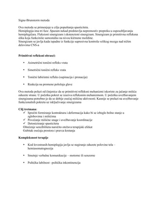 Signe Brustorm metoda