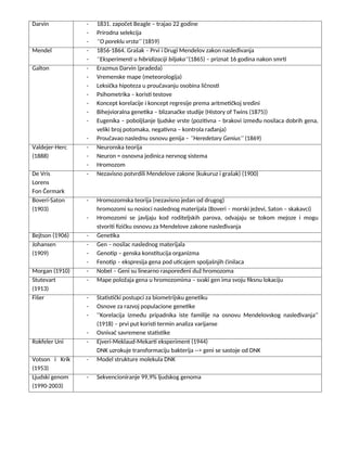 Genetika: skripta