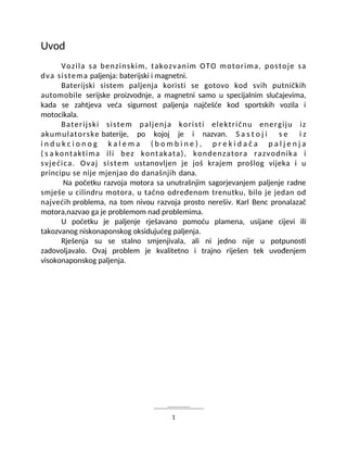 Baterijsko paljenje vozila