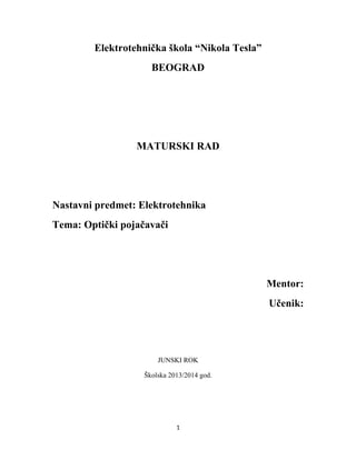 Maturski rad veš mašina ( gorenje WA583)