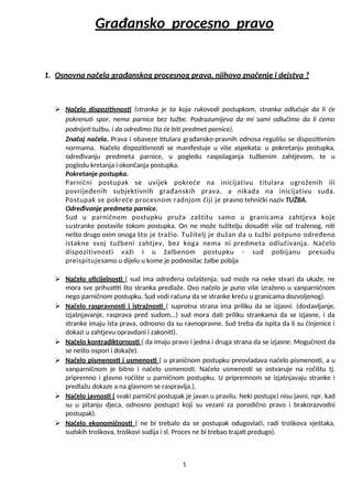 Građansko procesno pravo-skripta