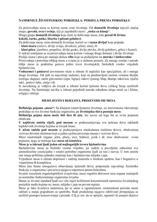 Tehnologija animalnih proizvoda