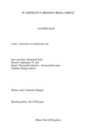 Bilans stanja i uspeha