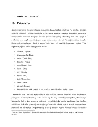 Monetarni agregat M1 M2 M3