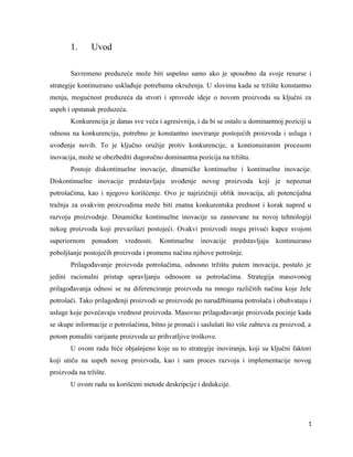 Upravljanje razvojem novih proizvoda