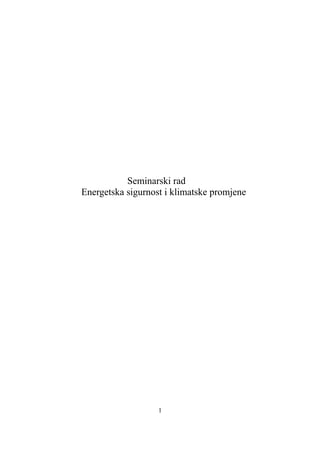 Energetska sigurnost