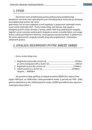 Troškovi saobraćajnih nezgoda