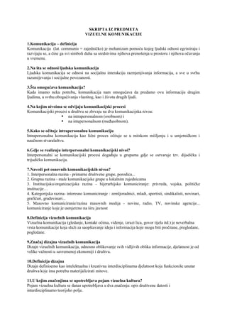 Vizuelne komunikacije