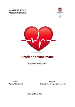 Urođene srčane mane