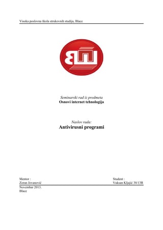 Antivirusni programi