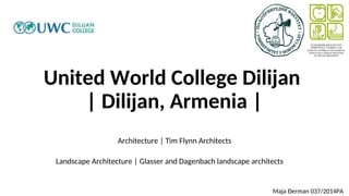 Arhitektura i pejzažna arhitektura: koledž u Dilidžanu i park u Berlinu