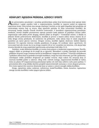 Ponašanje u organizacijama (konflikti)