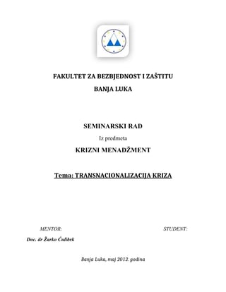 Transnacionalizacija