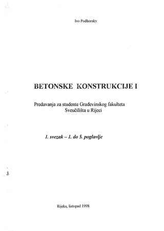 Betonske konstrukcije
