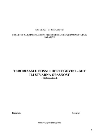 Terorizam mit ili stvarnost