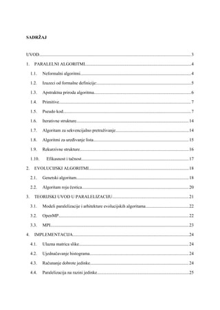 Paralelni algoritmi i strukture