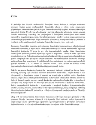 Savremeni bankarski poslovi