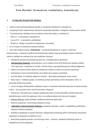 Politika masovnih medija