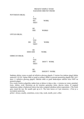 Skripta iz predmeta engleski jezik