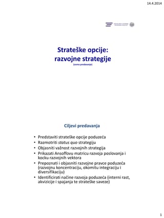 Strateški menadžment