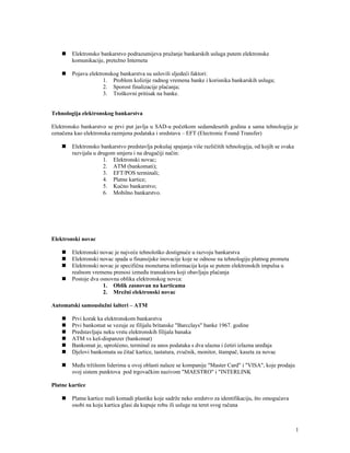 Elektronsko bankarstvo