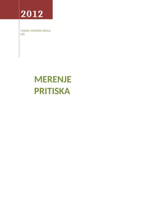 Merenje pritiska