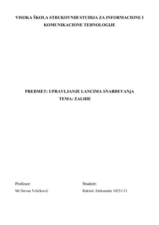 Upravljanje zalihama: metode i sistemi