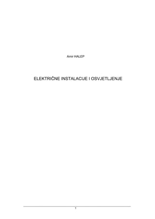 Električne instalčacije i osvetljenje