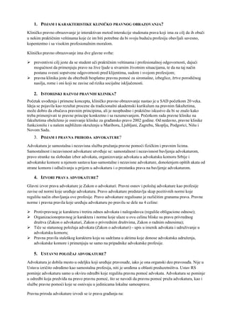 Kliničko pravno obrazovanje