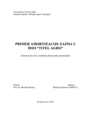 Finansijska matematika