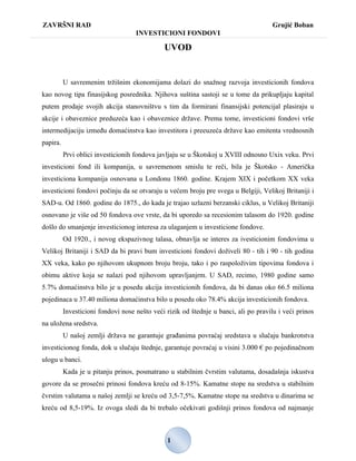 Investicioni fondovi