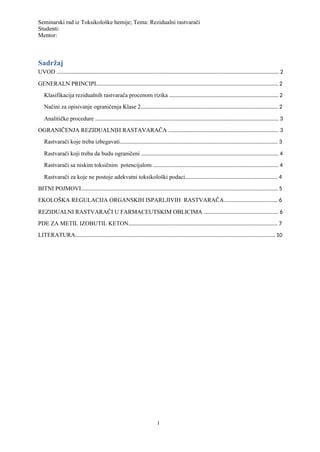 Rezidualni rastvarači