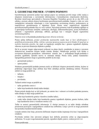 Geodetski premer-uvodni pojmovi