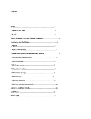 Izbegavanje (evazija) poreza