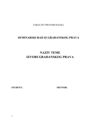 Izvori građanskog prava