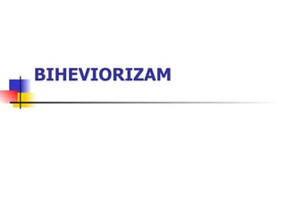 Bihejviorizam
