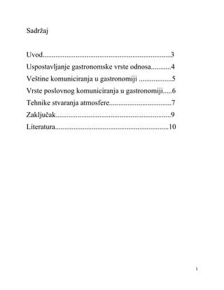 Poslovna komunikacija
