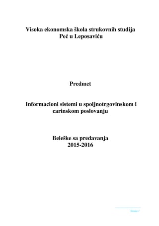 Kvalitet i standardi poslovanja