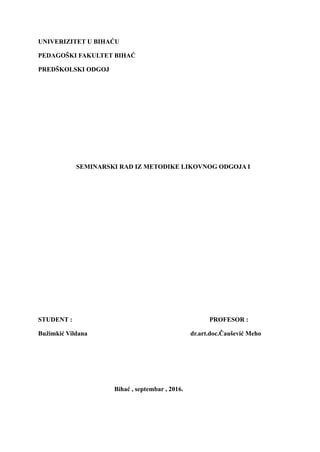 Metodike likovnog vaspitanja