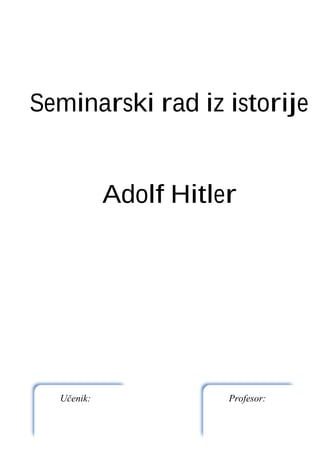 Adolf Hitler