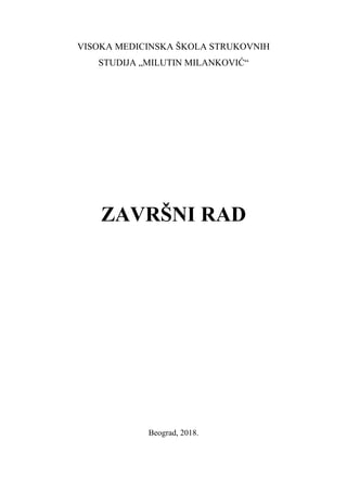 Postoperativna nega na hirurgiji