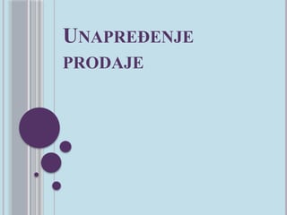 Unapređenje prodaje