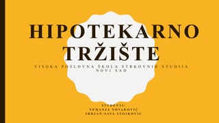 Hipotekarno tržište