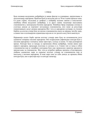 Buka u vazdušnom saobraćaju