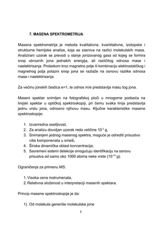 Masena spektrometrija